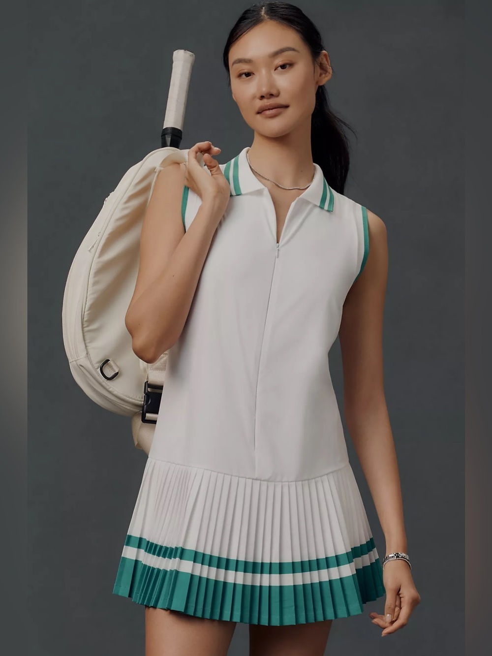 Beach Riot Bria Pleated Tennis Mini Dress